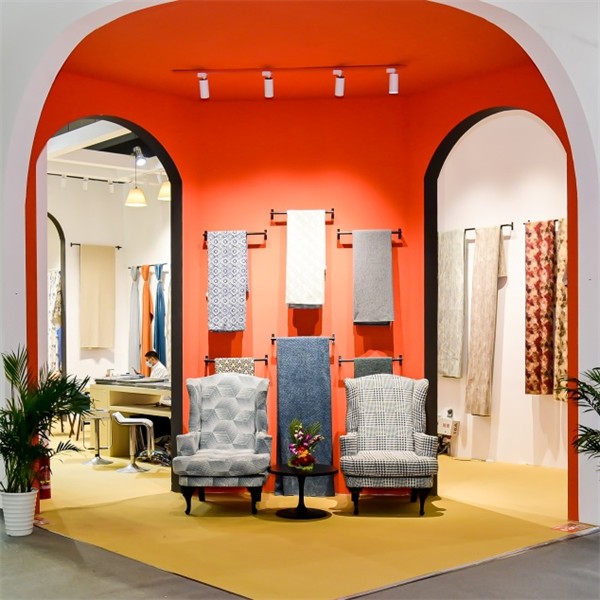 濟(jì)南喜萊盈家俱參加2023intertextile秋冬家紡展